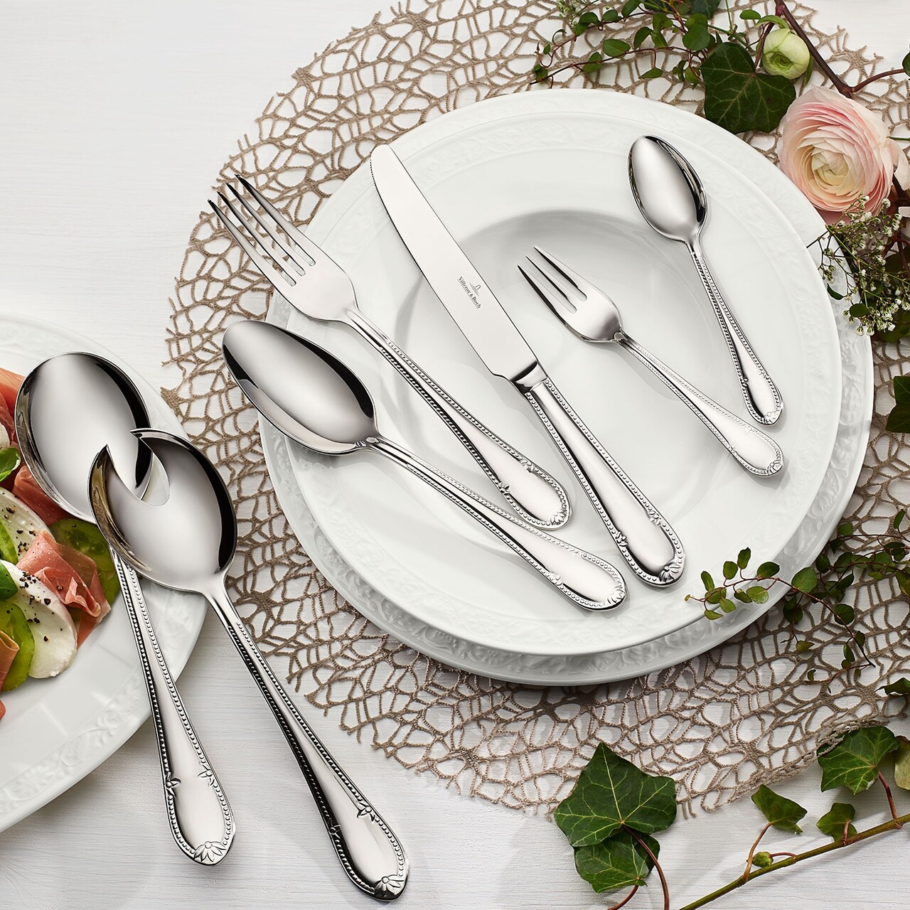 Set Tacamuri 68 Piese, Villeroy & Boch, Mademoiselle Cutlery, Inox 18/10