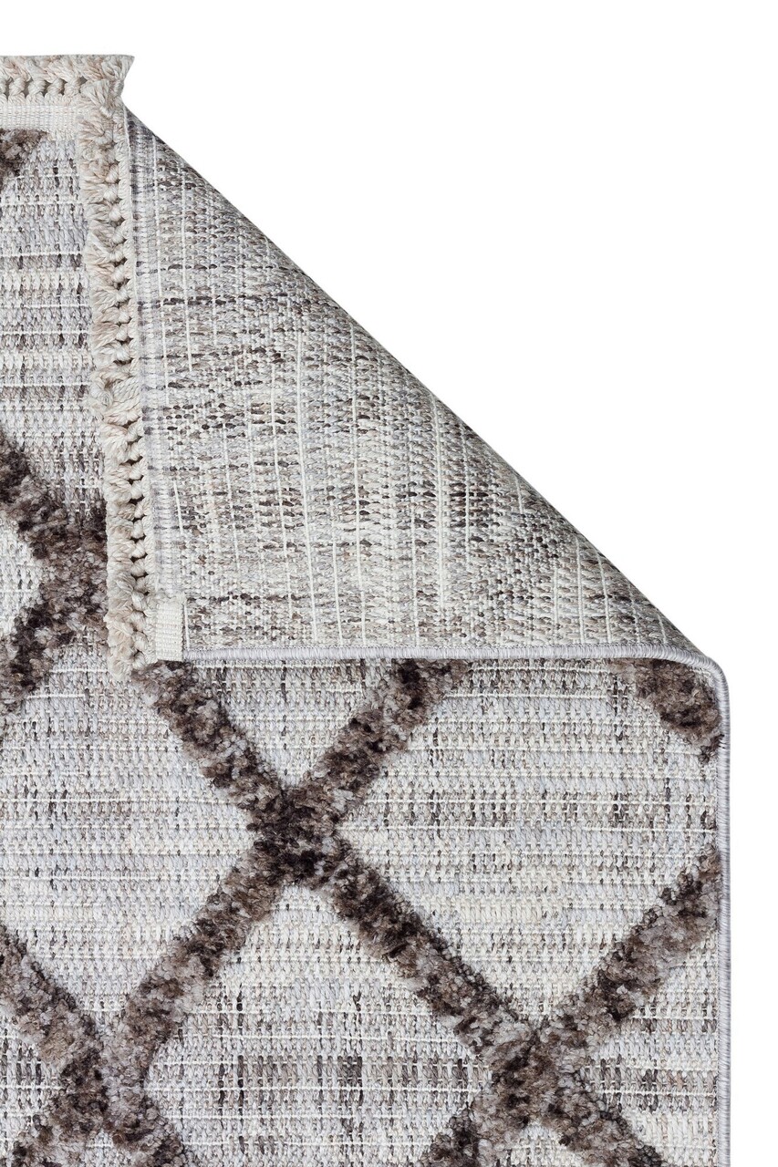 Covor, Mlb 04, 80x150 cm, Poliester, Gri