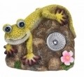 Lampa solara de gradina, 13 cm, Lizard Yellow