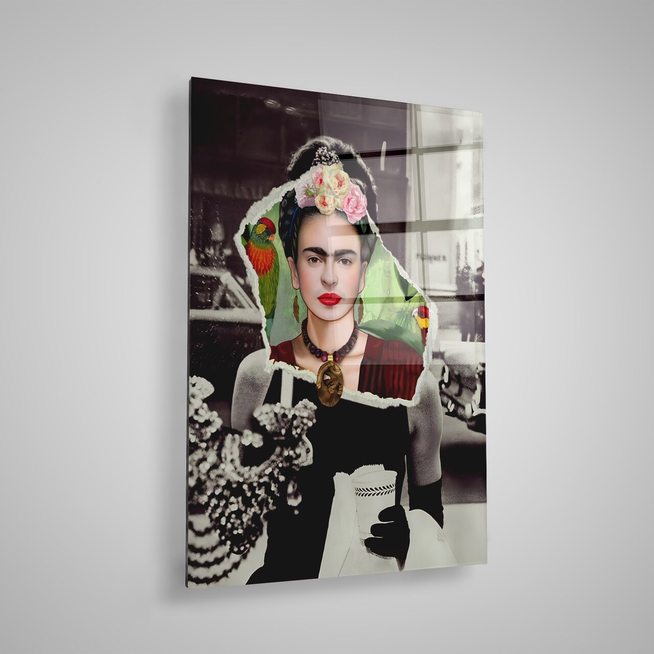 Tablou decorativ, CAM3687, 50 x 70 cm, Multicolor - view 2
