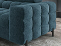 Coltar extensibil stanga 5 locuri ELTAP, LT-40AMO, Ferucce, 276x200x93 cm, lemn/poliester, albastru