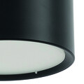 Plafoniera ELTAP, Vallum, 15x9 cm, 25W, otel, negru