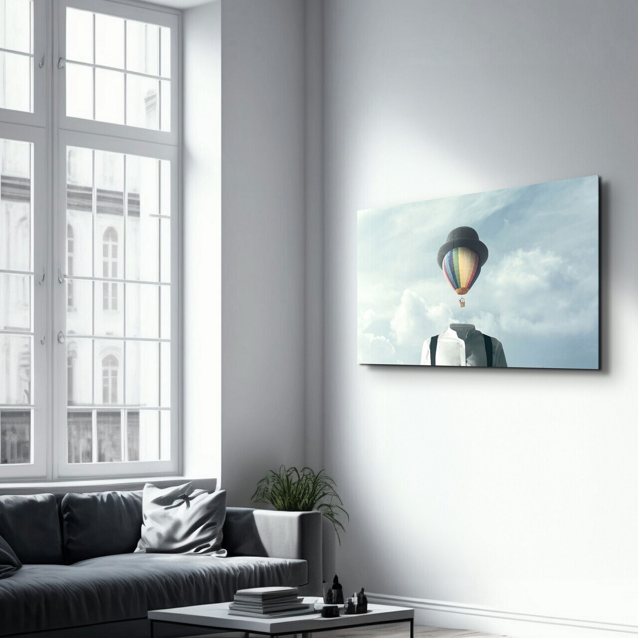 Tablou decorativ, CAM-5015, Dimensiuni: 46 x 72 cm, Multicolor — imaginea 4