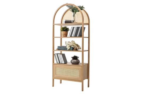 Corp biblioteca, Howard, Nala 75, 75x182.5x40 cm, PAL, Natural
