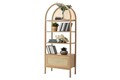 Corp biblioteca, Howard, Nala 75, 75x182.5x40 cm, PAL, Natural