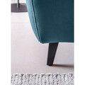 Coltar extensibil dreapta 4 locuri ELTAP, RT-38SAV, Noble, 255x201x100 cm, lemn/poliester, albastru inchis