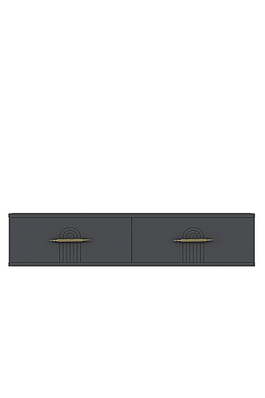 Dulap, Hanah Home, Ida 120, 120x25.5x29.6 cm, Antracit — imaginea 4