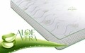 Saltea Aloe Vera Memory Pocket 7 zone, Husa Aloe Vera, Super Ortopedica, Anatomica, 140x190x19 cm
