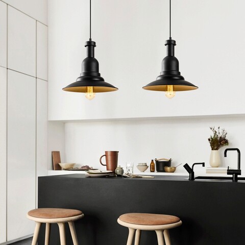 Lustra, Opviq, 892OPV1586, Metal, Negru