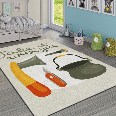 Covor, hmi kdc-80, 140x220 cm, poliester, multicolor