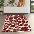 Covor Zaria, Decorino, 100x150 cm, polipropilena, multicolor