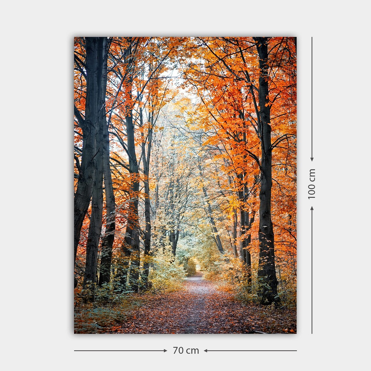 Tablou decorativ, 114035173_70100, Cadru: 100% LEMN (grosime: 3 cm), Multicolor - view 3