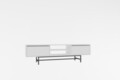 Comoda TV, Asse Home, Tauber, 180 x 50 x 40 cm, pal melaminat, alb