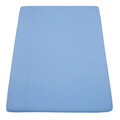 Cearceaf de pat cu elastic Heinner Home, 180x200 cm, bumbac, albastru