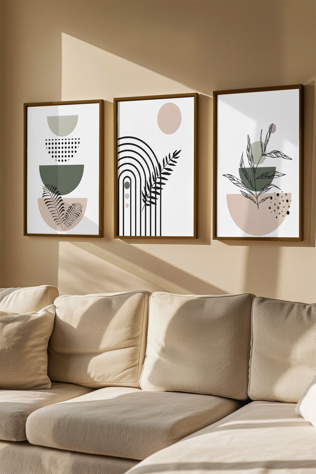 Tablou decorativ, Artvmodel10-Kahve, MDF, Multicolor