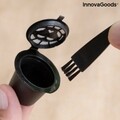 Set de 3 capsule de cafea reutilizabile Recoff InnovaGoods, Ø3.9 x 3 cm
