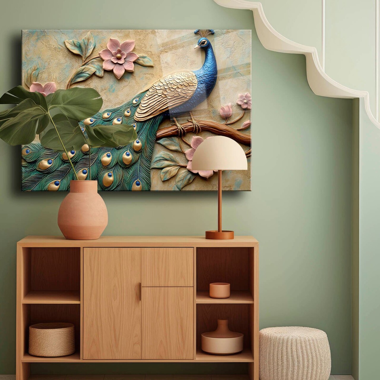 Tablou decorativ, Camtbl-075, Dimensiune: 40 x 60 cm, Multicolor - view 2