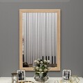 Oglinda decorativa, Siam, Sesso, 50x75x2 cm, MDF , Natural
