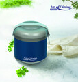 Caserola termica Loca, Art of Dining by Heinner, 600 ml, inox/polipropilena, albastru/gri