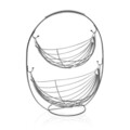 Cos fructe etajat cu 2 niveluri Frutero V1, Versa, 36 x 27 x 45.5 cm, otel