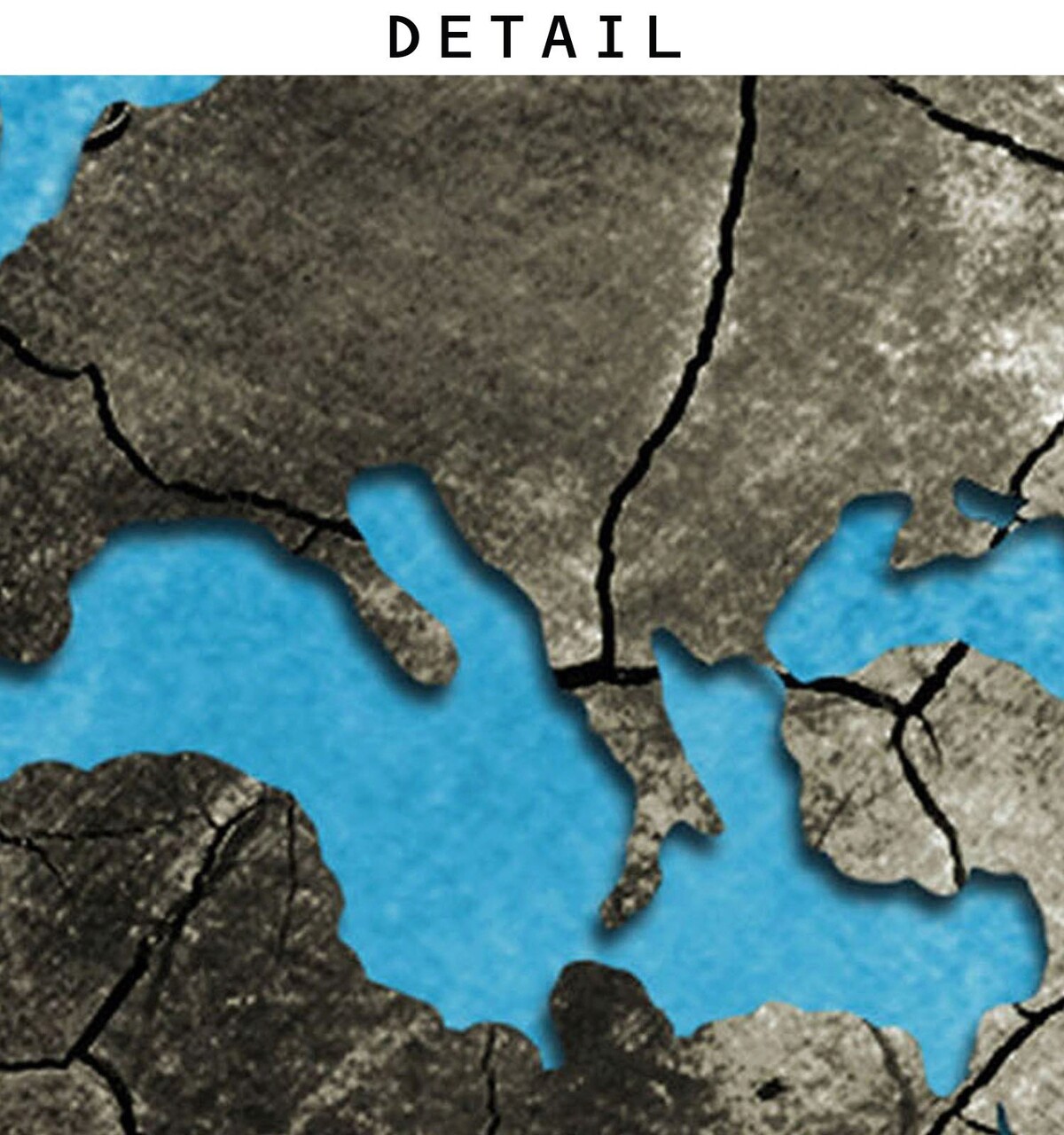 Tablou decorativ, Map057, Lemn, MDF, Multicolor