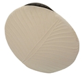 Vaza decorativa Dune, Mauro Ferretti, 41.5x41.5 cm, fier, crem