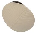 Vaza decorativa Dune, Mauro Ferretti, 41.5x41.5 cm, fier, crem
