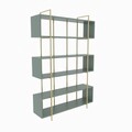 Corp biblioteca, Zena Home, Bruti, 120x180x29.6 cm, PAL, Verde