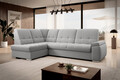 Coltar extensibil stanga 3 locuri ELTAP, LT-04SO, Sado, 272x192x95 cm, lemn/poliester, gri deschis