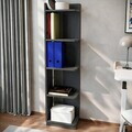 Corp biblioteca, Hanah Home, Aura, 37.8x150x23.8 cm, Antracit