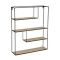 Raft de perete Powell, Versa, 45 x 11 x 55 cm, metal