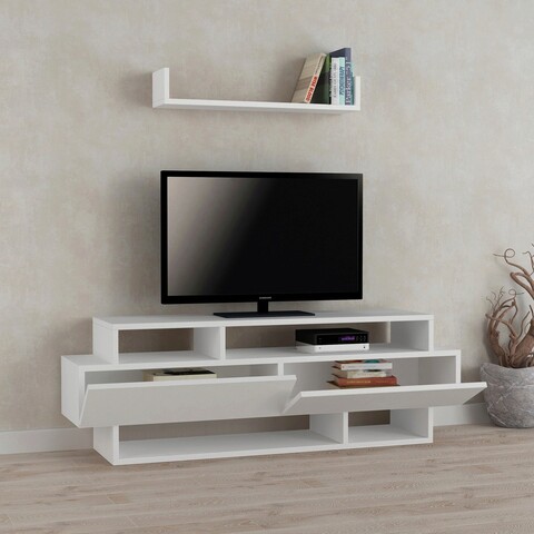 Comoda TV, Decortie, Rela, Cm, Alb