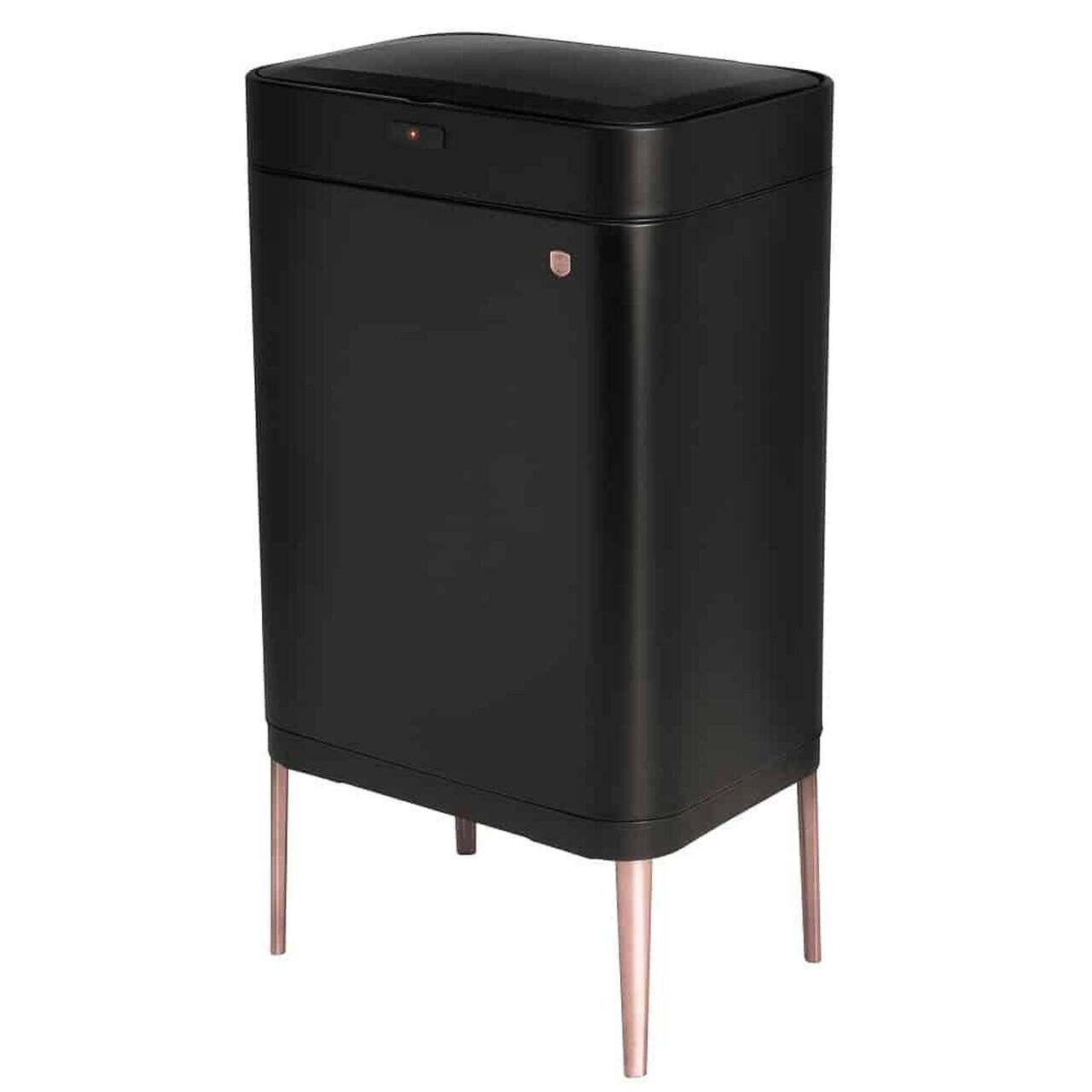Cos de gunoi cu senzor Berlinger Haus, Black Rose, 42x30x76 cm, 60 L, fier, negru - imagine 7