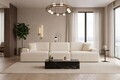 Canapea cu 4 locuri, Atelier del Sofa, 560ARE5352, Crem