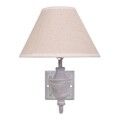 Aplica de perete Giselle, Creaciones Meng, 1 x E14, 40W, metal/in