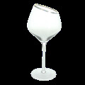 Set 6 pahare pentru vin rosu Margot, Andrea Fontebasso, 540 ml, sticla, auriu/transparent