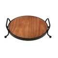 Tava pentru servire Lena, Versa, 26.5x23x6 cm, bambus