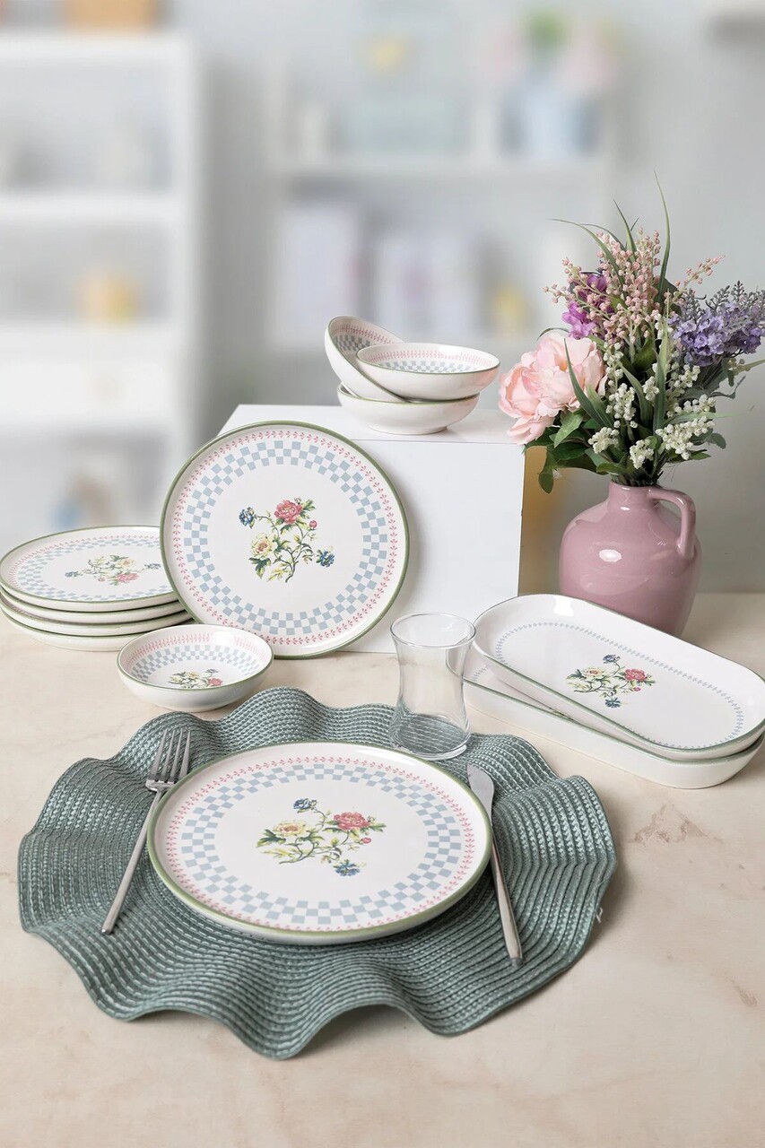 Set de mic dejun (12 piese), L'essentiel Maison, 275KRM2535, Bol pentru sos: 13 cm (4 bucăți), Alb - view 2