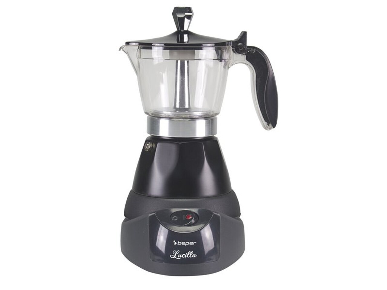 Cafetiera electrica BC.040N, Beper, 400 W, 3 cesti - view 3