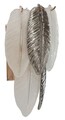 Aplica de perete Leafy, Mauro Ferretti, 3 x E14, 20W, 24x25x29 cm, sticla/fier, multicolor