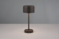 Lampa de masa Jeff, RL, 12.5x30 cm, 1.5W, 1x SMD, metal, negru mat