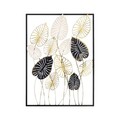Decoratiune de perete, Atmi, Metal, Dimensiune: 50 x 70 x 5 cm, Multicolor