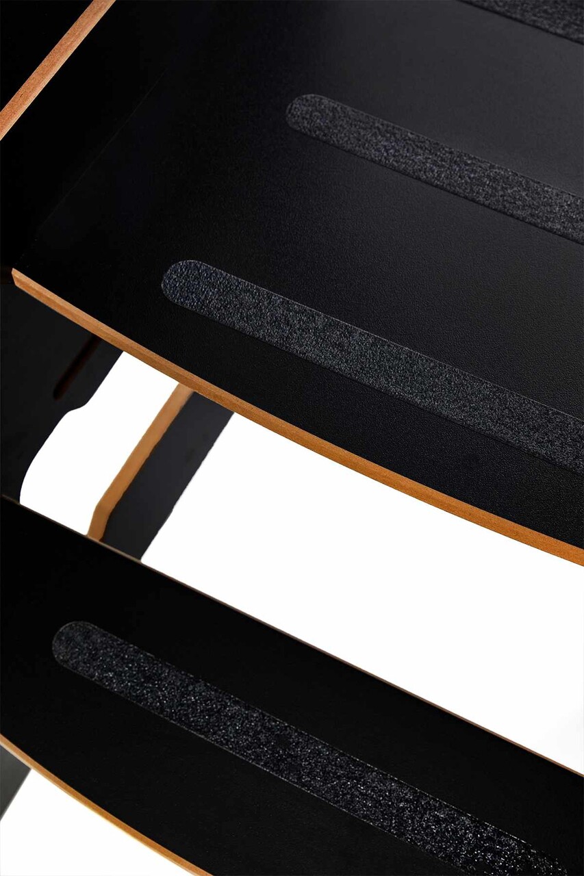 Turn de invatare, Hanah Home, Learning Tower, 40x90x50 cm, Negru - view 9