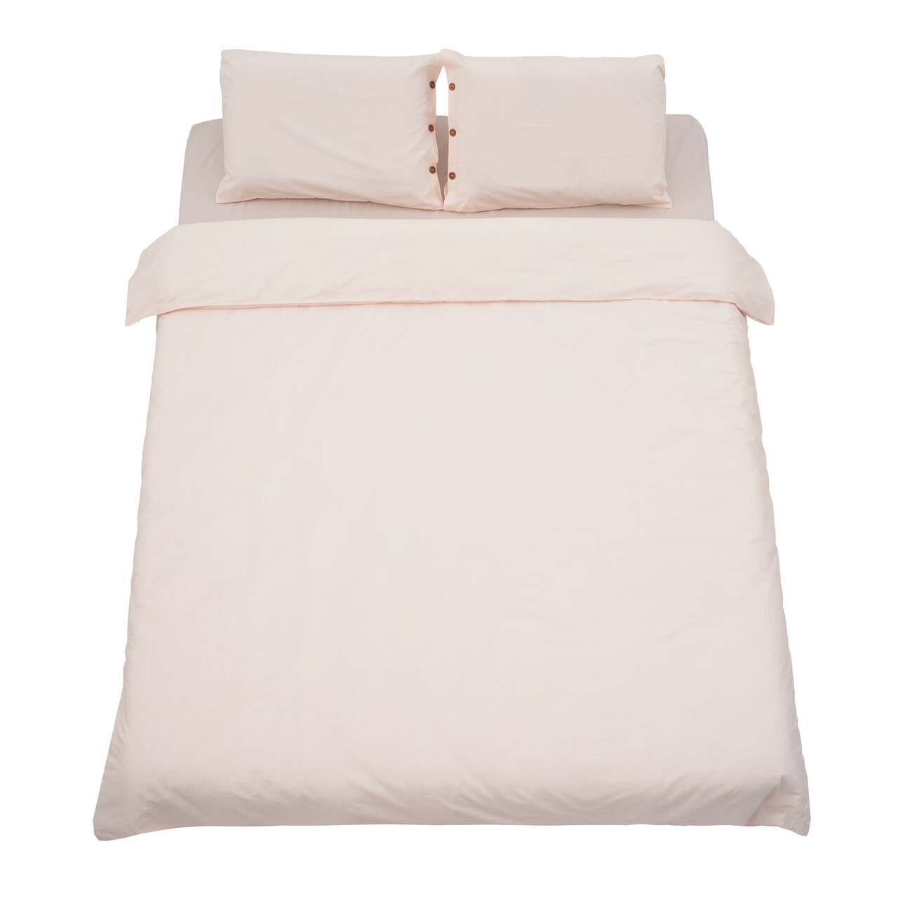 Lenjerie de pat dubla Heinner Home, 200x220 cm, bumbac, crem - 1 | YEO