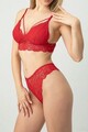 Set lenjerie intima sutien si chiloti, 999MRE1705 - 80, Miorre, 90% poliamida/10% elastan, Rosu