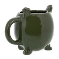 Cana, Frog, Creaciones Meng, 13x9x10 cm, ceramica, verde