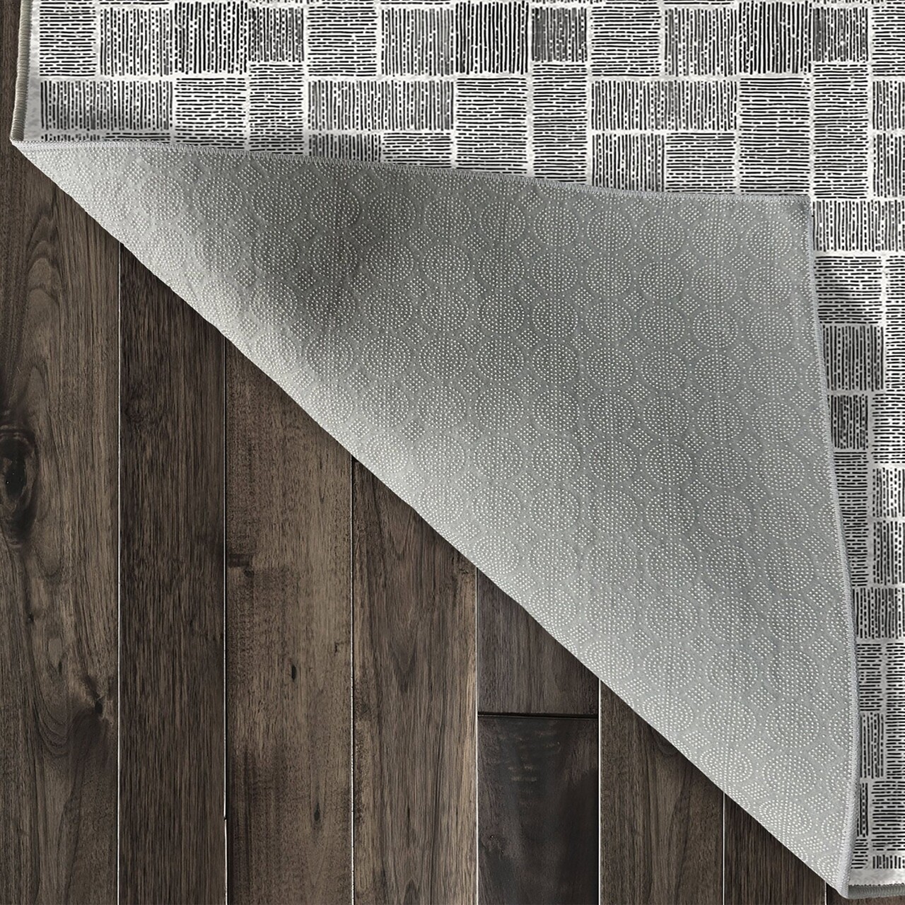 Covor (160 x 230), Kece-Fr53, 160x230 cm, Negru - view 6