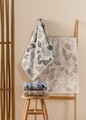 Set prosoape, Cotton Box, Kelda Asorti, Bumbac/Poliester, Maro / Gri / Albastru