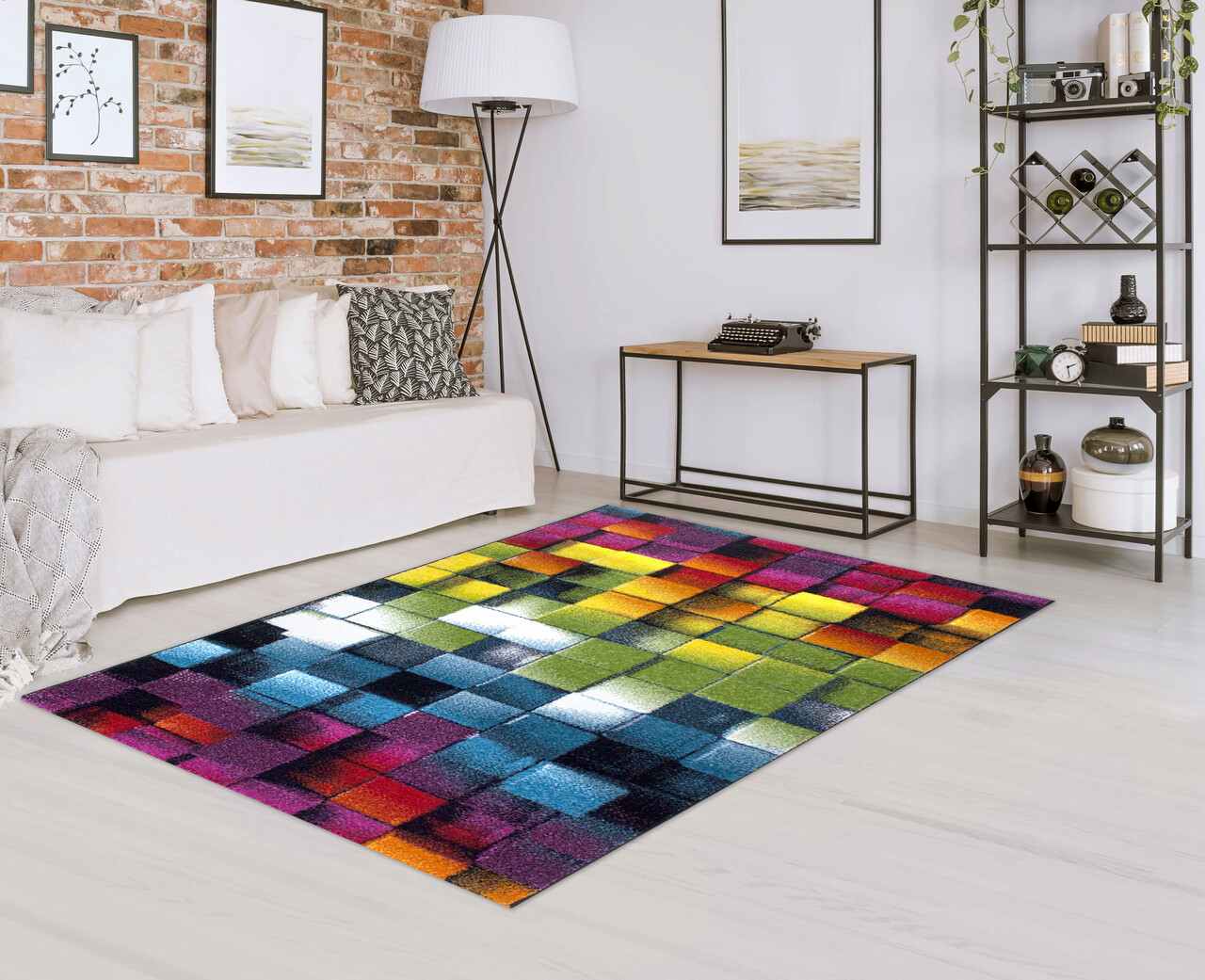 Covor, FB14 , 120x170 cm, Polipropilena, Multicolor - 1 | YEO