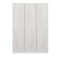 Dulap pentru haine, Minerva, Kale White, 135x210x52 cm, PAL, Alb